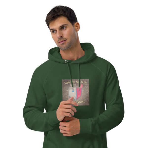 Unisex eco raglan hoodie - Image 11