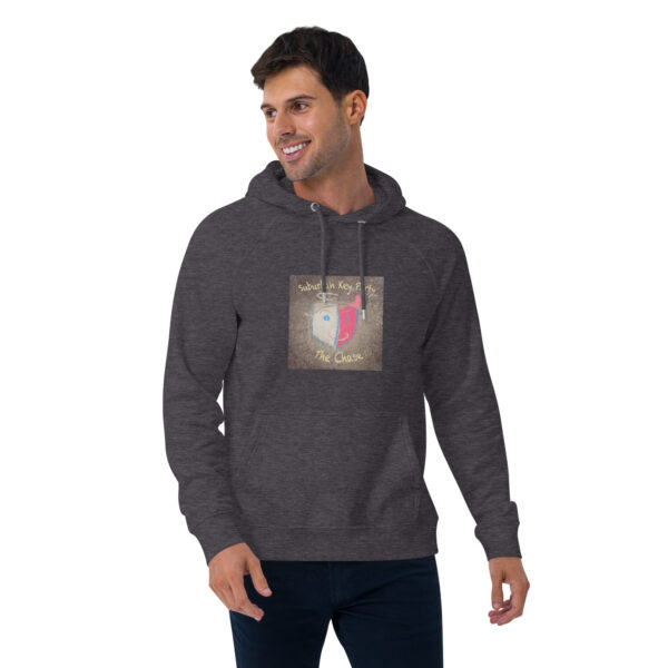 Unisex eco raglan hoodie - Image 6