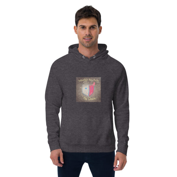 Unisex eco raglan hoodie - Image 5